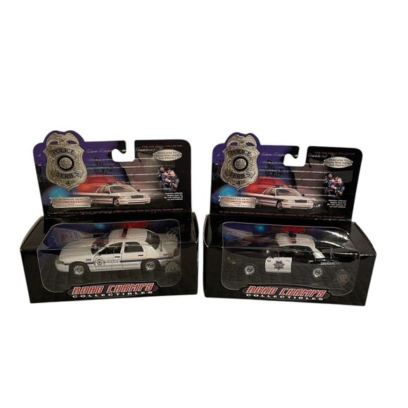 2– Road Champs Collectibles, 1999 Limited Edition, Series #4. Police Series - Picture 1 of 9